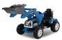 Tracteur électrique Buldozer bleu 2x30W