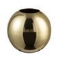 Vase boule métal doré brillant Narsh 14 cm