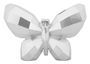 Vase décoratif papillon argenté design cubiste Papillon