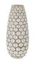 Vase décoratif résine texture géométrique design moderne RICCI