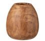 Vase en bois massif marron petit modèle Jeanie D 24 cm