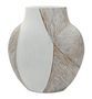 Vase résine décoratif motifs ajourés Ho Chi