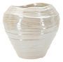 Vase rond décoratif effet nacré Bolt