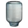 Vase sur pied verre bleu clair Marino H 27 cm