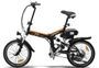 Vélo électrique E-Go Quick Line 250W noir et orange