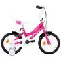 Vélo pour enfant rose et noir 14 pouces Vital