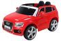 Voiture électrique Audi Q5 rouge