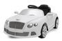 Voiture électrique Bentley continental GTC blanc 2x30W 12V