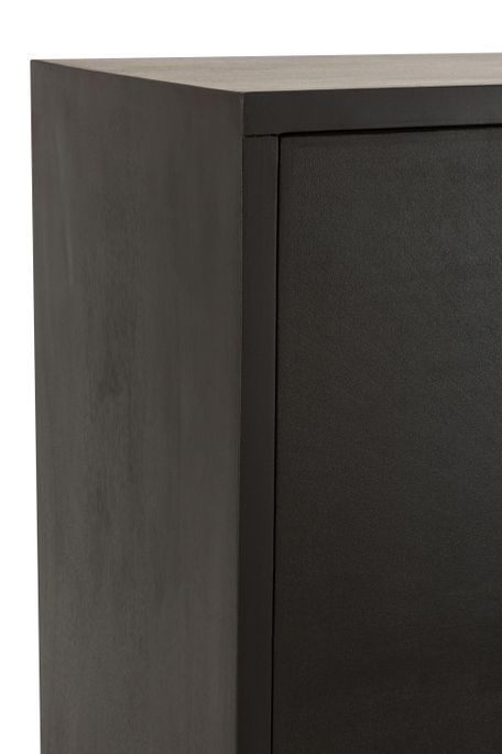 Armoire 2 portes 2 tiroirs bois de manguier Nirode L 140 cm - Photo n°9