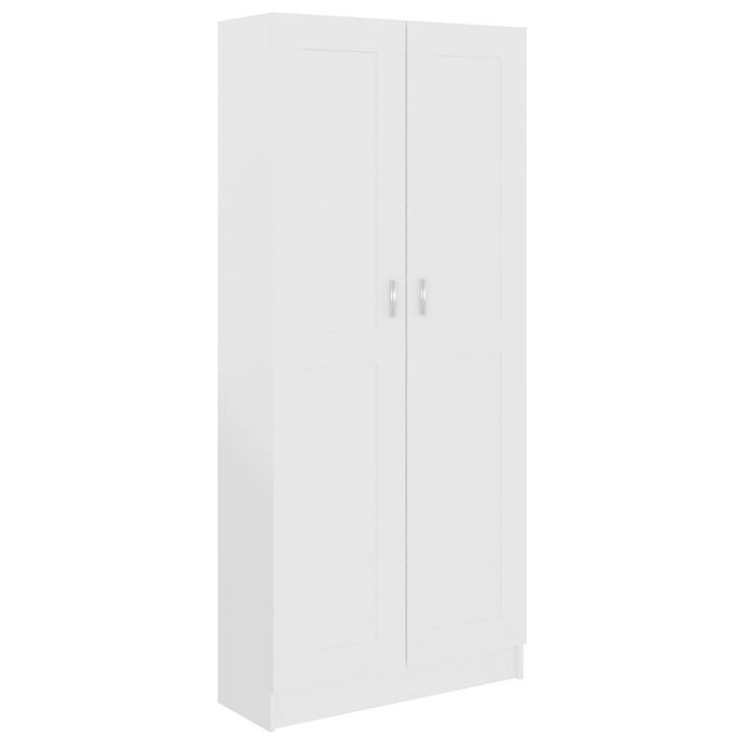 Armoire de rangement Blanc 82,5x30,5x185,5 cm - Photo n°1