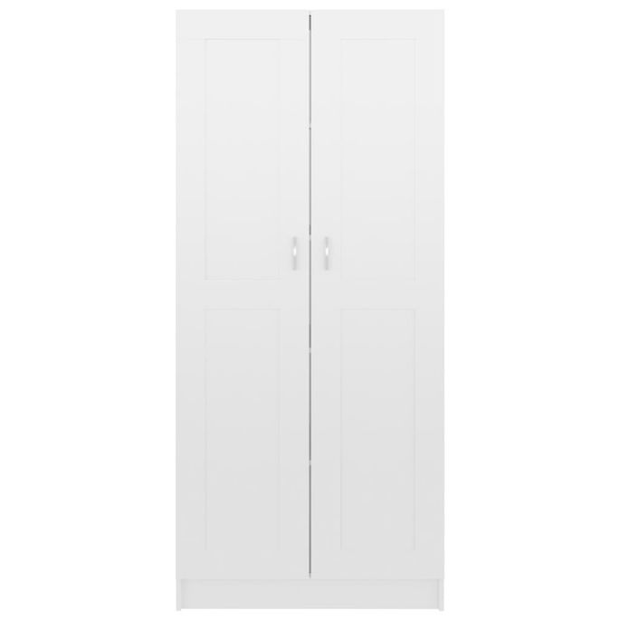 Armoire de rangement Blanc brillant 82,5x30,5x185,5 cm LesTendances.fr