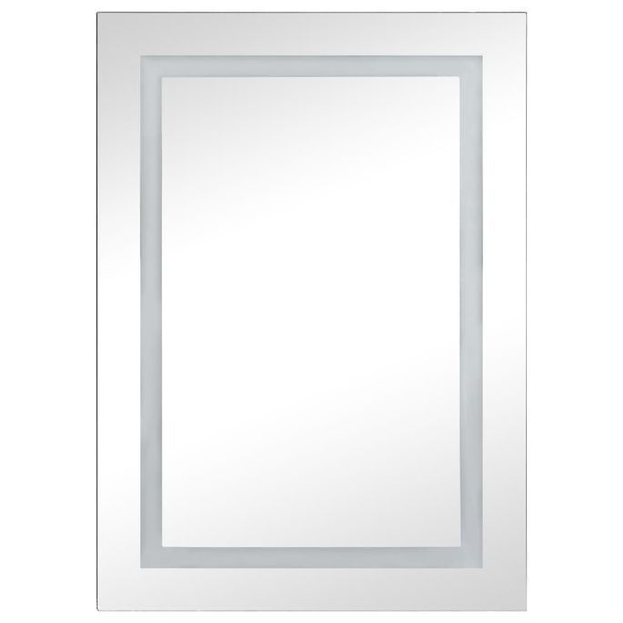 Armoire de salle de bain à miroir à LED 50x13x70 cm 2 - Photo n°5