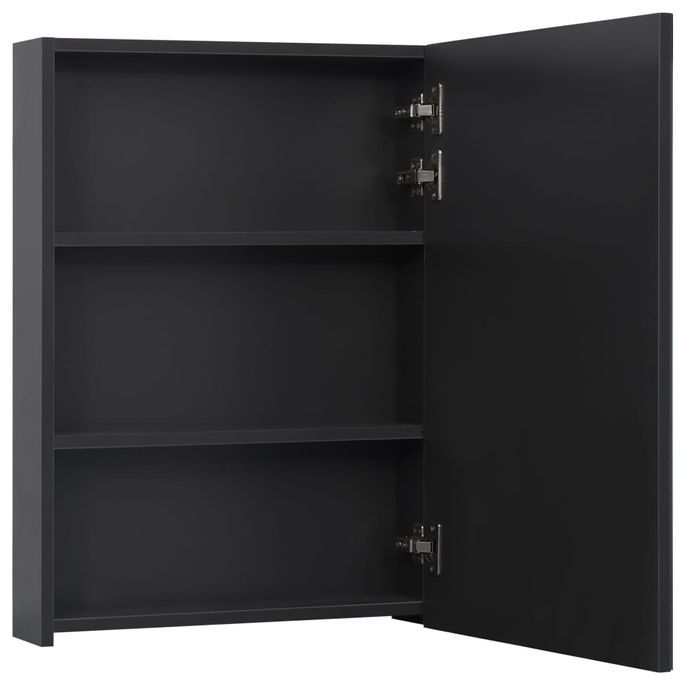 Armoire de salle de bain à miroir à LED 50x13x70 cm 2 - Photo n°6
