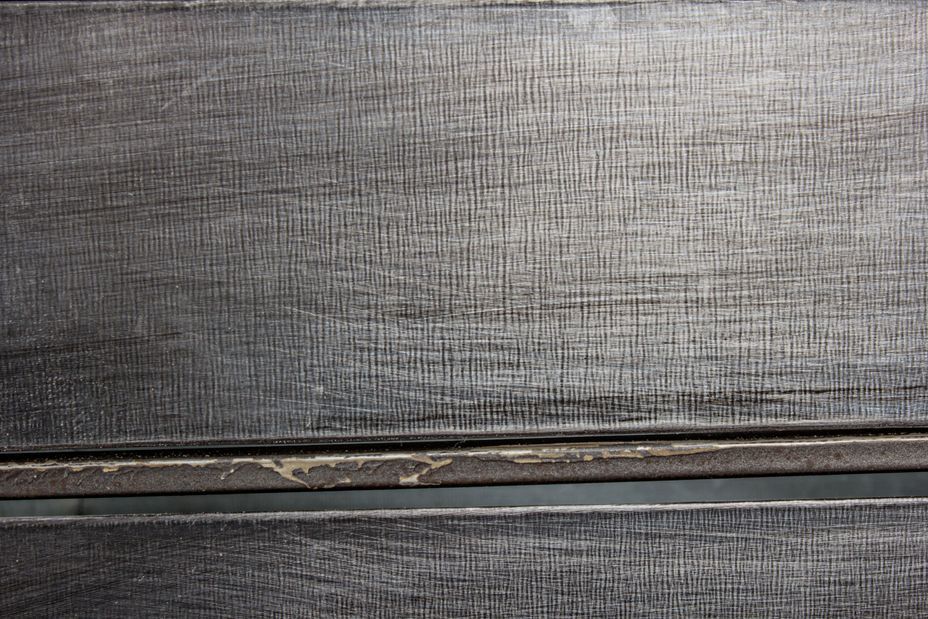 Armoire industriel 25 tiroirs 1 porte acier argent et bois de pin Vitrak 76.5 cm - Photo n°9