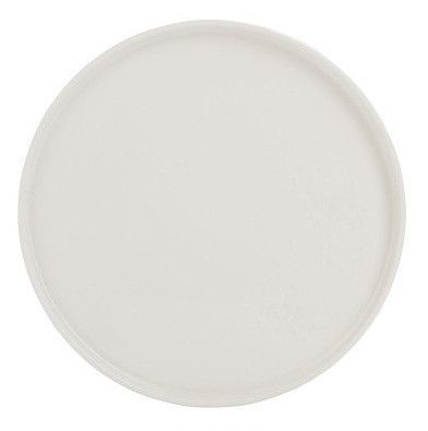 Assiette à rebord porcelaine blanche Ocel D 23 cm - Photo n°2