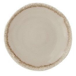 Assiette ronde poterie beige Amble D 15 cm - Photo n°2