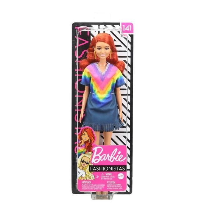 robe barbie arc en ciel