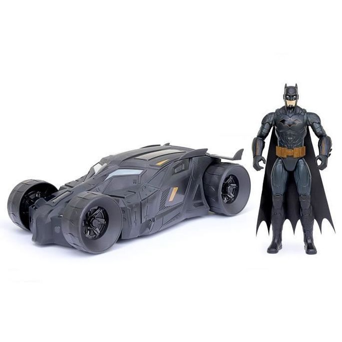 BATMAN - Voiture Batmobile + Figurine Batman 30 cm - 6064628 - Figurine d'action articulée pour enfants - Photo n°1