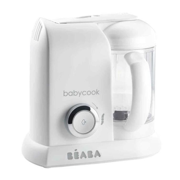 BEABA Robot Bébé Babycook Solo Blanc & Argent - Photo n°2
