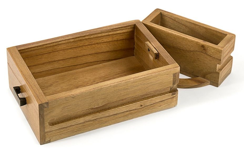 Commode en bois clair massif de Mindy 5 tiroirs Zandhu 180 cm - Photo n°6