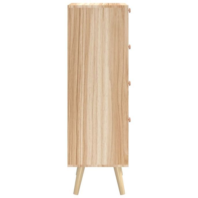 Buffet haut avec tiroirs 40x30x95 cm bois d'ingénierie - Photo n°6