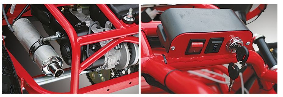 Buggy Maxi 150 cc Rouge - Photo n°4