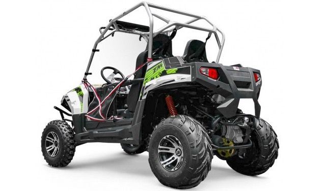 Buggy UTV 200cc enfant 2 places Jul Blanc - Photo n°2
