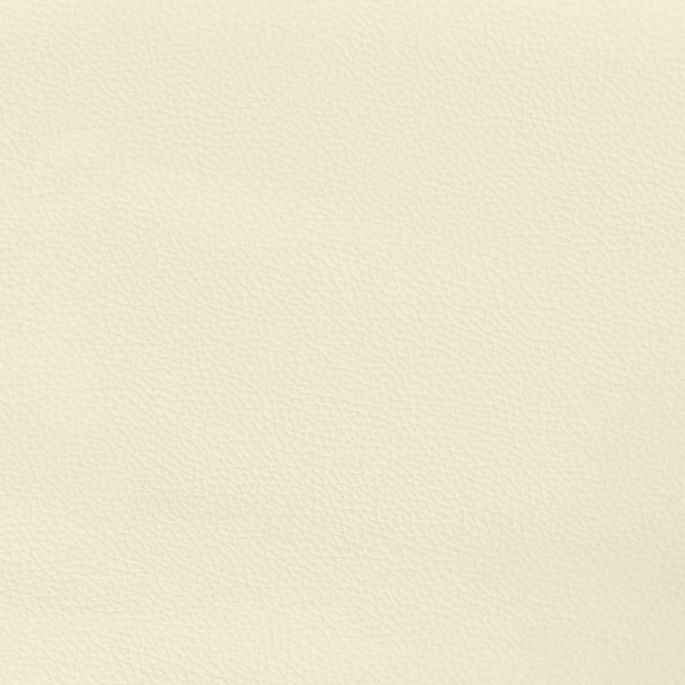 Cadre de lit avec tête de lit Crème 140x200 cm Similicuir - Photo n°10