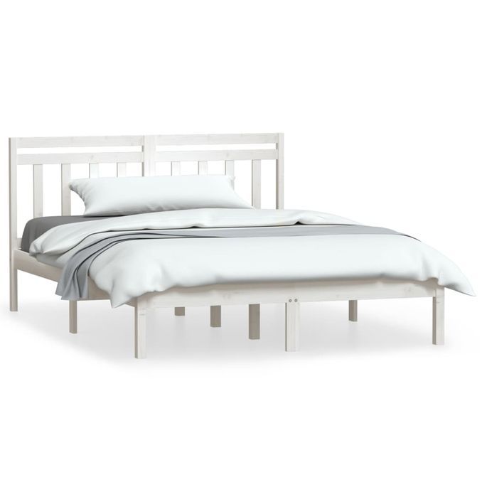 Matelas double en mousse à mémoire de forme blanc 140x190 cm Aba | Maisons du Monde