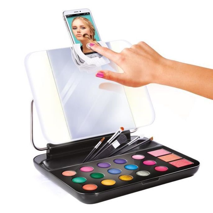 Canal Toys- Mallette de maquillage avec miroir LED lumineux et porte-téléphone- Style 4 Ever - des 8 ans - OFG247 - Photo n°6