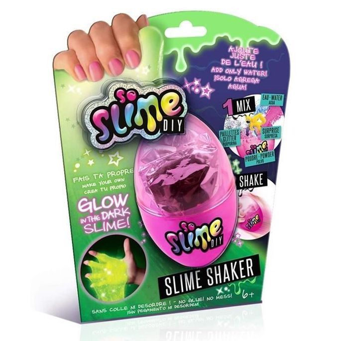 CANAL TOYS - SO SLIME DIY - Slime Shaker oeuf - Glow in the Dark !