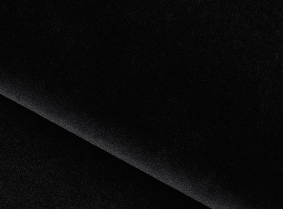 Canapé convertible angle gauche velours noir Grenky 276 cm - Photo n°5