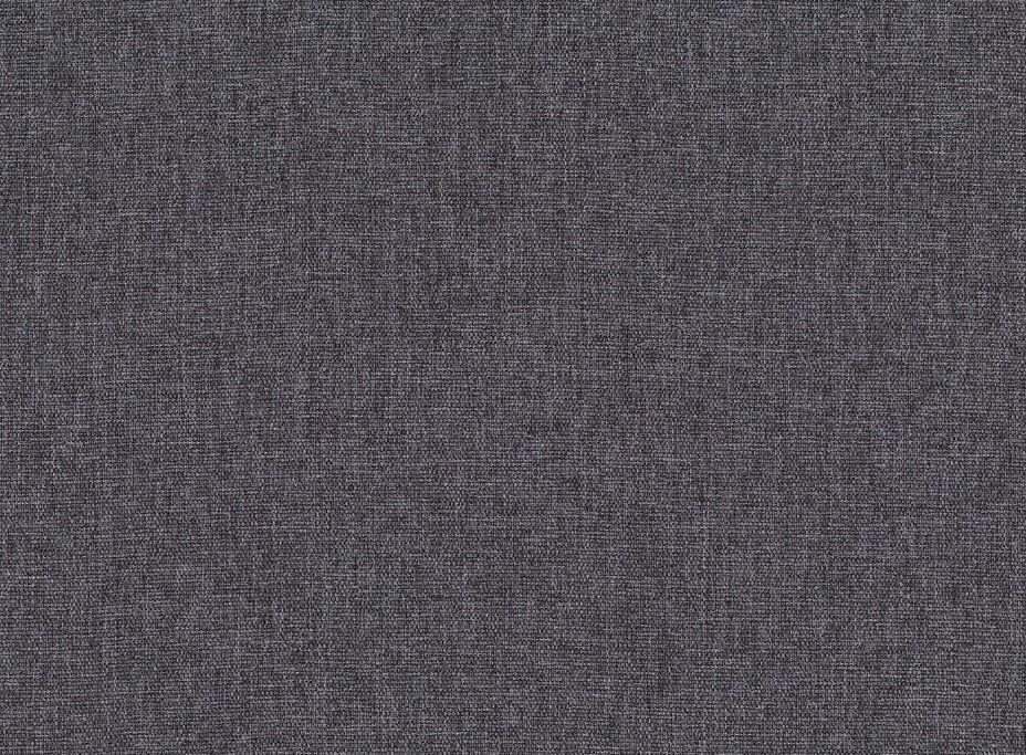 Canapé convertible angle réversible tissu gris et simili cuir noir Derek - Photo n°7