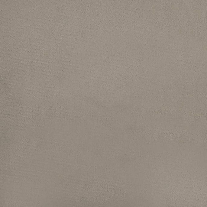 Chaise à bascule avec repose-pied Gris clair Velours 2 - Photo n°9