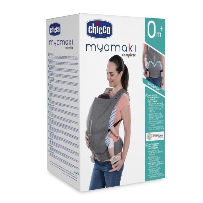 Chicco Porte Bebe Myamaki Denim Beige Lestendances Fr