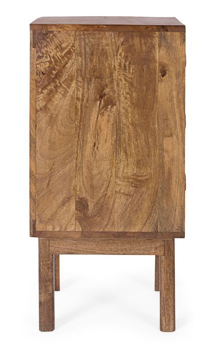 Chiffonnier 3 tiroirs en bois de manguier marron Sylvie L 40 cm - Photo n°7