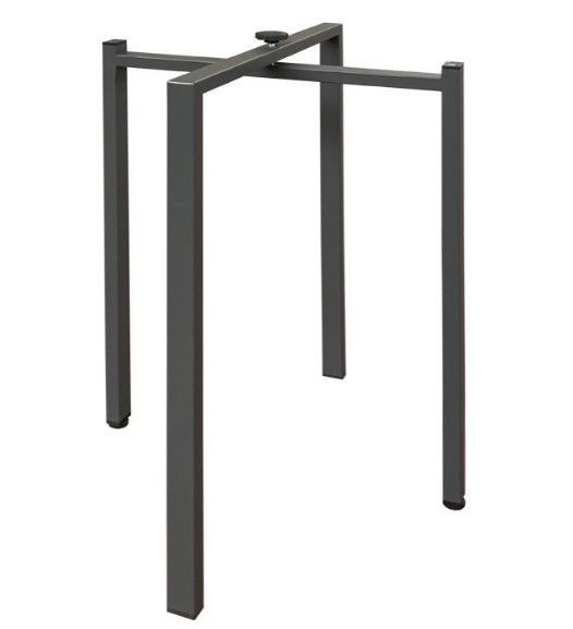 Console extensible bois gris ciment 8 personnes 40 à 196 cm Ribo - Photo n°7