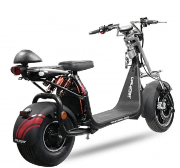 Cruzer V2 1500W lithium gris mat 8 pouces scooter électrique homologué - Photo n°2