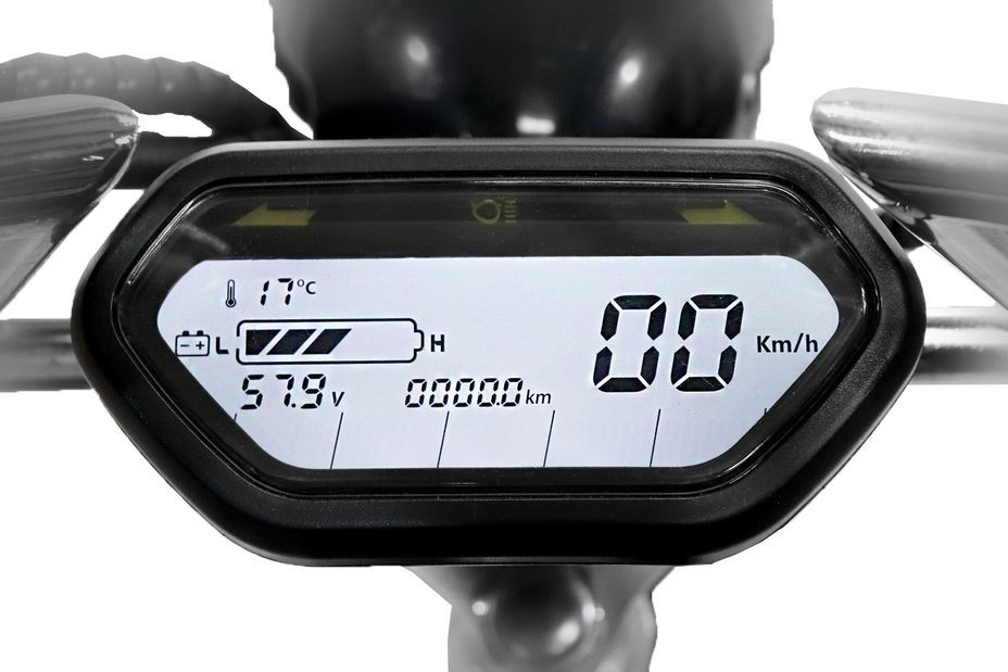 Cruzer V2 1500W lithium gris mat 8 pouces scooter électrique homologué - Photo n°13