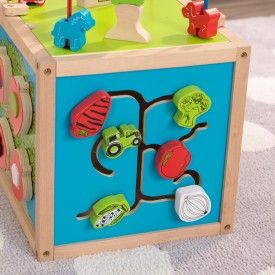 Kidkraft Cube D Activite Bebe En Bois Kidkraft Lestendances Fr