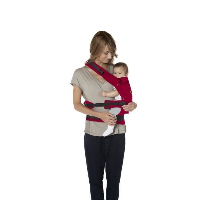 Cybex Porte Bebe Physiologique My Go Racing Rouge Lestendances Fr