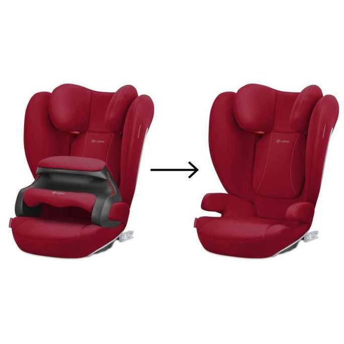 CYBEX Siege auto évolutif PALLAS B2-Fix Dynamic - Isofix - Groupe 1/2/3 - Rouge - Photo n°6