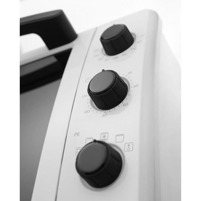 DELONGHI EO32502.WG Mini Four posable - 32 L - Grill - 2000 W - Blanc |  LesTendances.fr