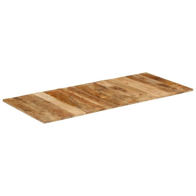 Dessus de table 15-16 mm 140x60 cm Bois massif de manguier - Photo n°11