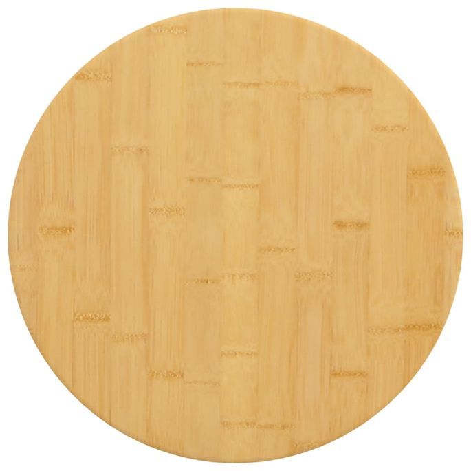 Dessus de table Ø40x1,5 cm bambou - Photo n°1