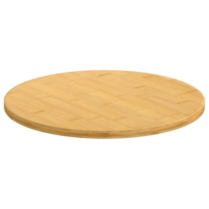 Dessus de table Ø40x1,5 cm bambou - Photo n°2