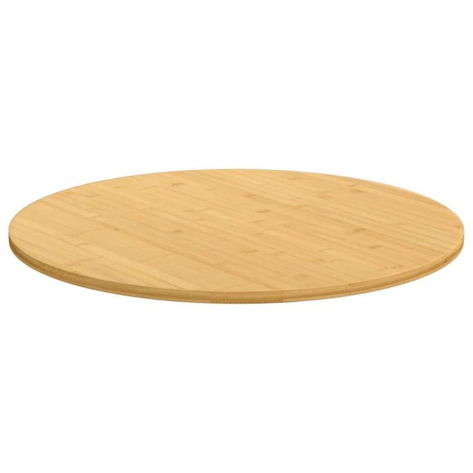 Dessus de table Ø80x1,5 cm bambou - Photo n°2