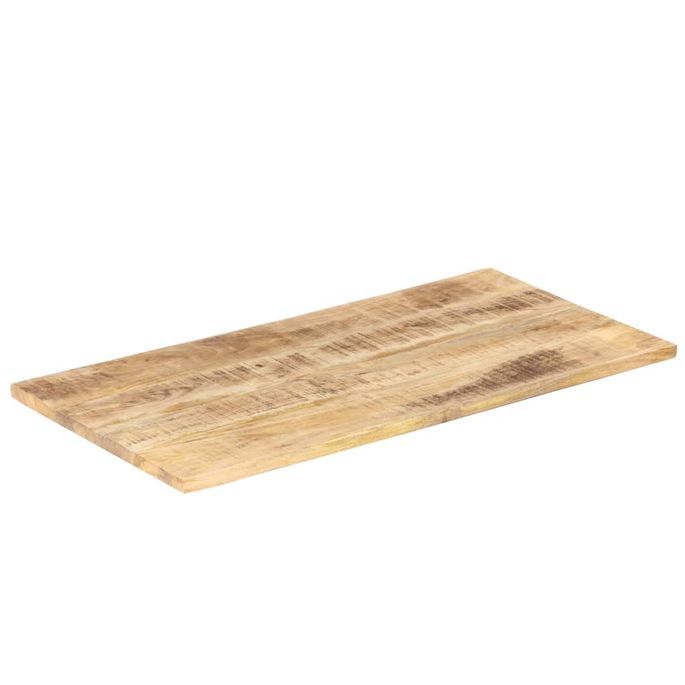 Dessus de table Bois de manguier solide 25-27 mm 100x60 cm - Photo n°9