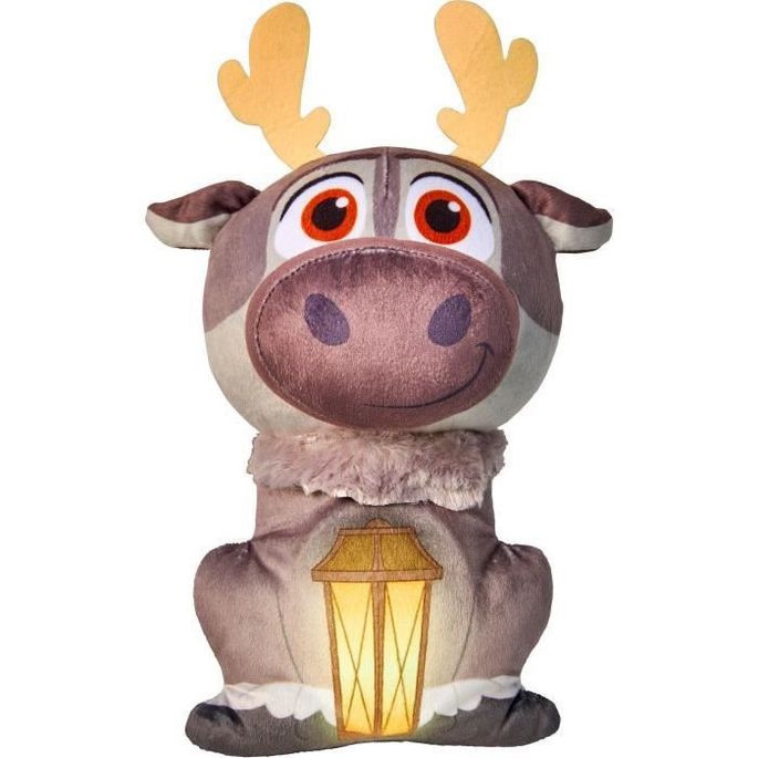 Disney Frozen Peluche Veilleuse Goglow Sven De La Reine Des Neiges Ami Lumineux Pour La Nuit Gris Lestendances Fr