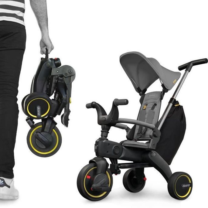 DOONA Tricycle évolutif Liki Trike S3 Gris Acier LesTendances.fr